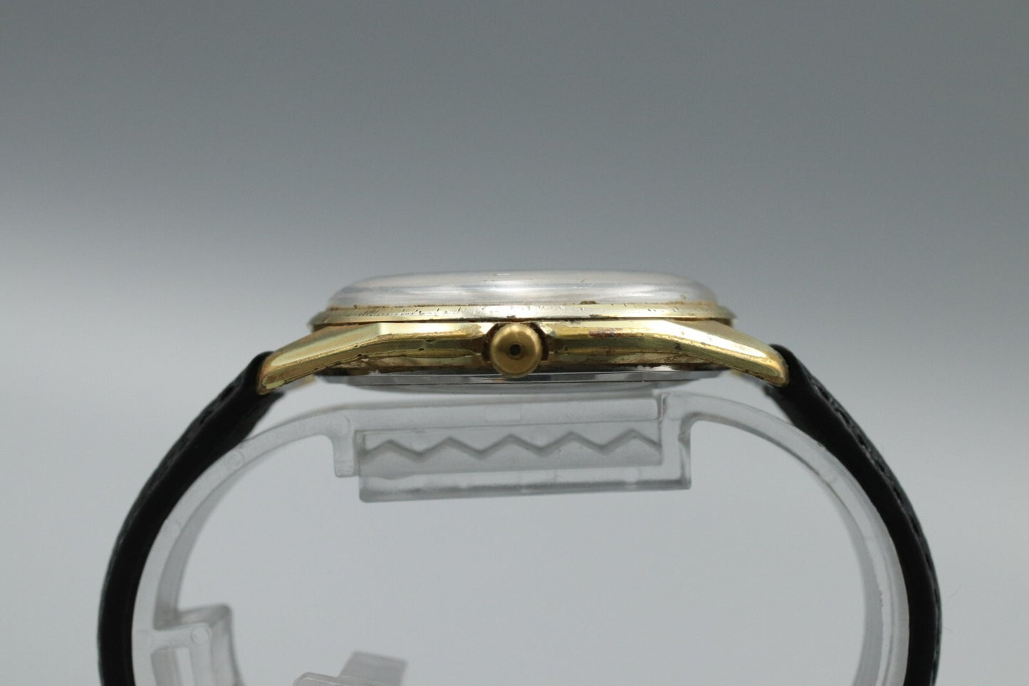 *Exc+4* Vintage SEIKO Skyliner 6222-8000 Hand Winding Gold Dial Date Mens Watch