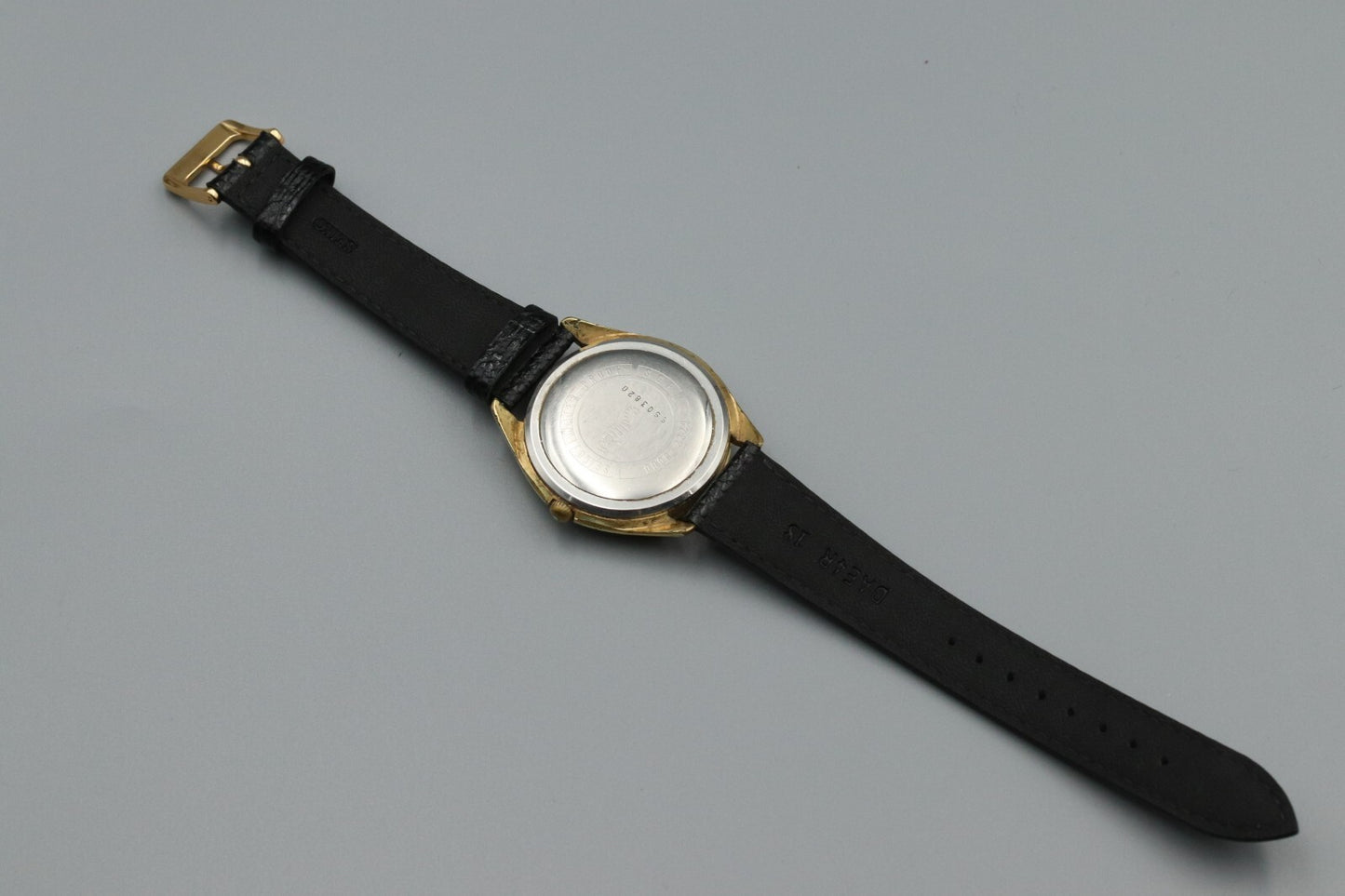 *Exc+4* Vintage SEIKO Skyliner 6222-8000 Hand Winding Gold Dial Date Mens Watch