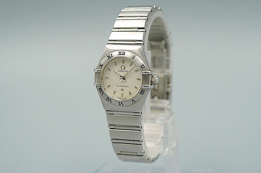 *N MINT* Vintage OMEGA Constellation Cal.1456 Ref.795.1203 Qz 22mm Women Watch