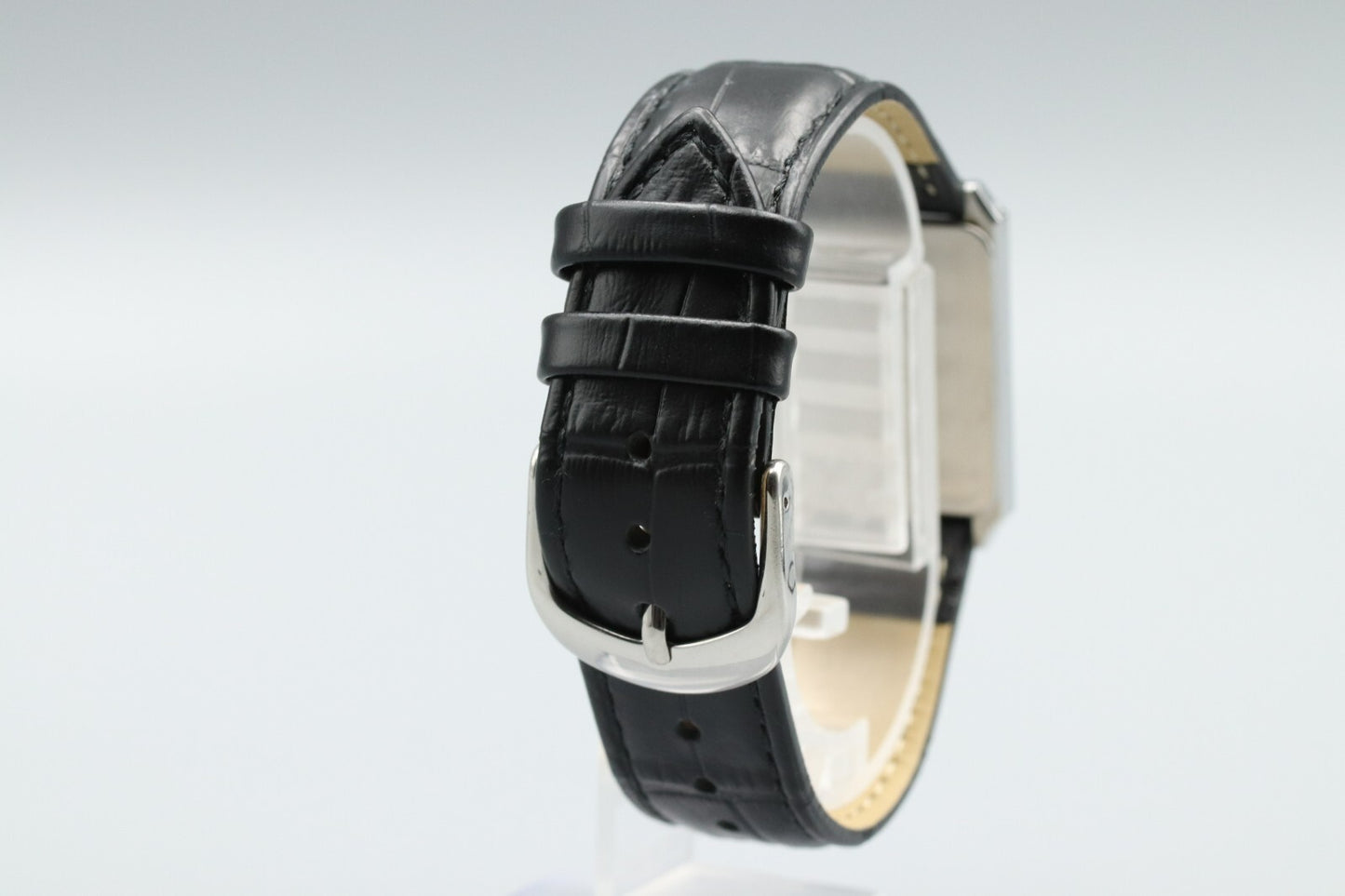 *NEAR MINT* Vintage SEIKO Dolce 9521-5050 Quartz White Dial Tank Mens Watch JP