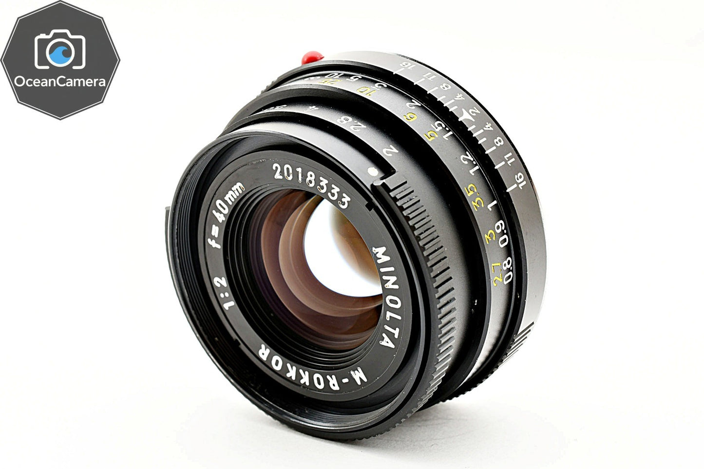 *Top MINT* MINOLTA M Rokkor 40mm F/2 Lens Leica M mount for CL CLE From JAPAN