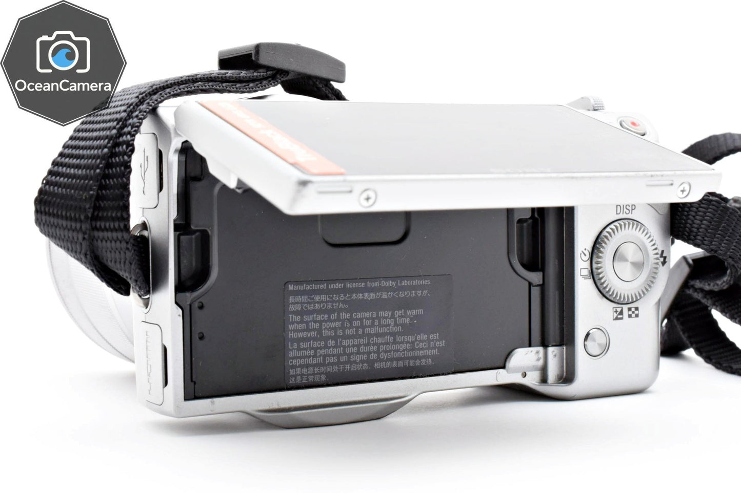 SONY NEX-5 Silver Mirrorless Digital Camera 18-55mm Lens Japanese language only