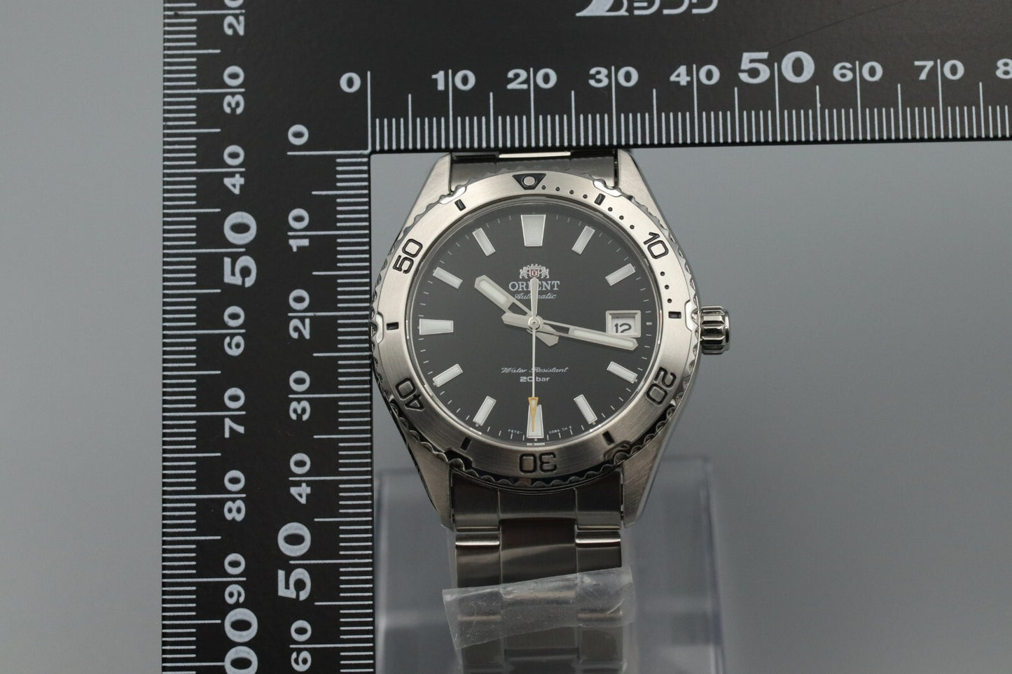 *UNUSED* Orient Mako40 RN-AC0Q01B Black Dial Automatic Diver Watch From JAPAN