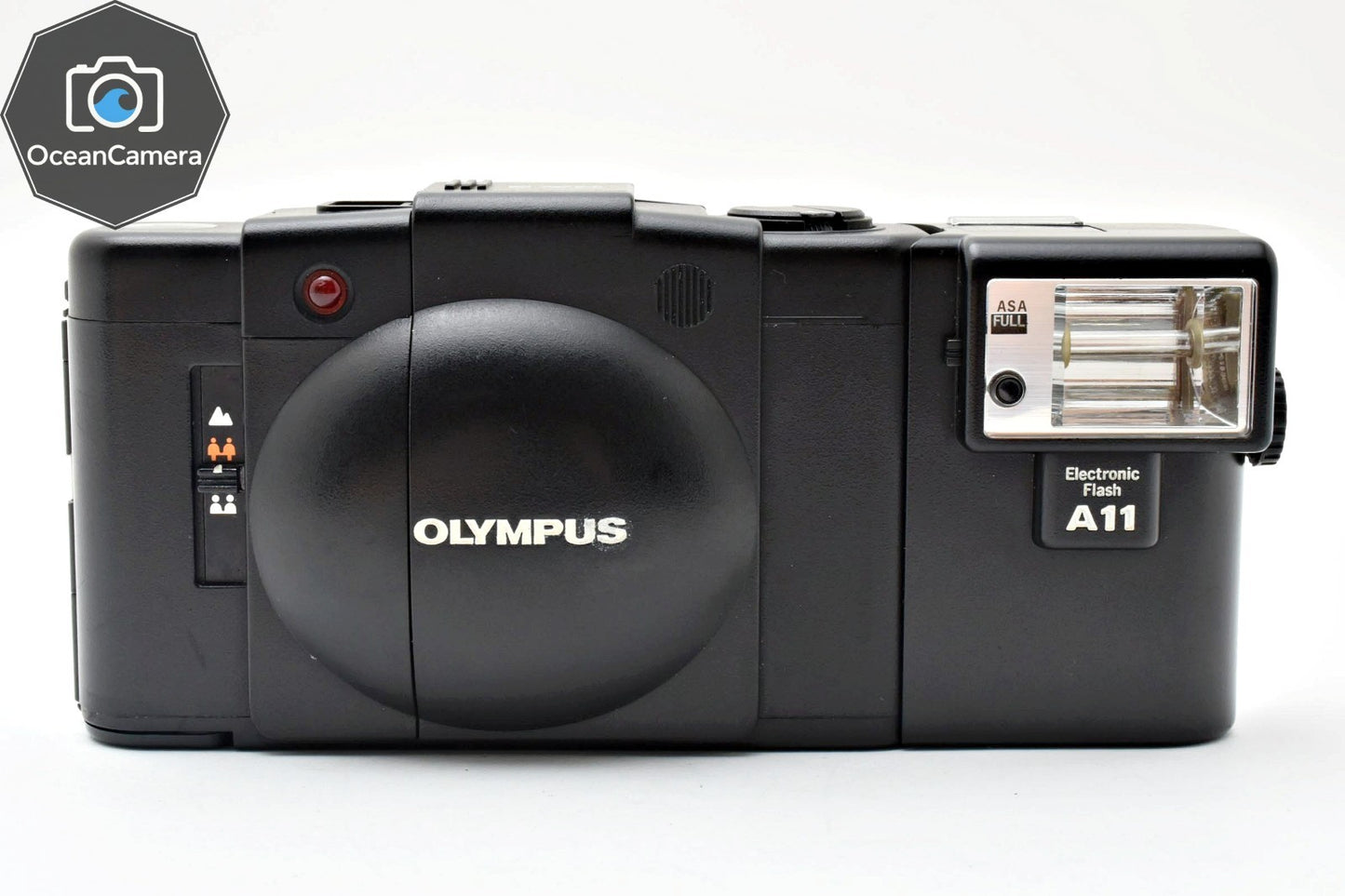 *NEAR MINT* Olympus XA2 Black A11 Flash Point & Shoot 35mm Film Camera JAPAN
