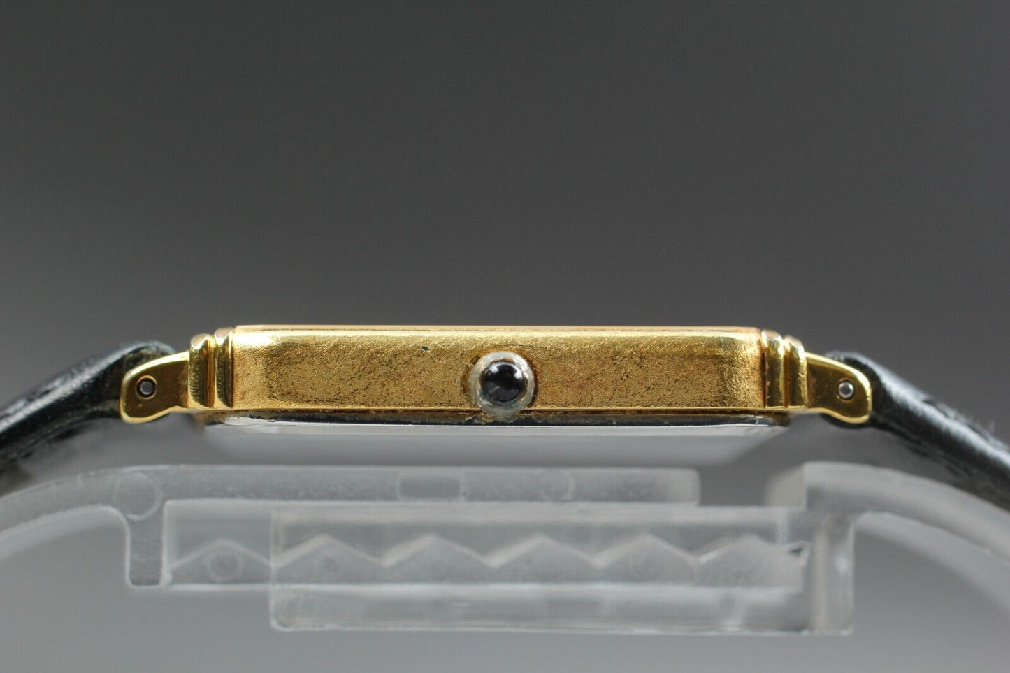 NEW Batt *Exc+4* Vintage SEIKO Dolce 7731-5230 Gold Dial quartz 24mm Mens Watch
