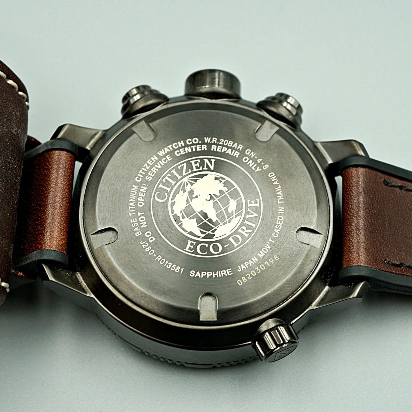 TOP MINT Citizen QZ J280-R013581 Solar Promaster Date Black Mens Wristwatch JP