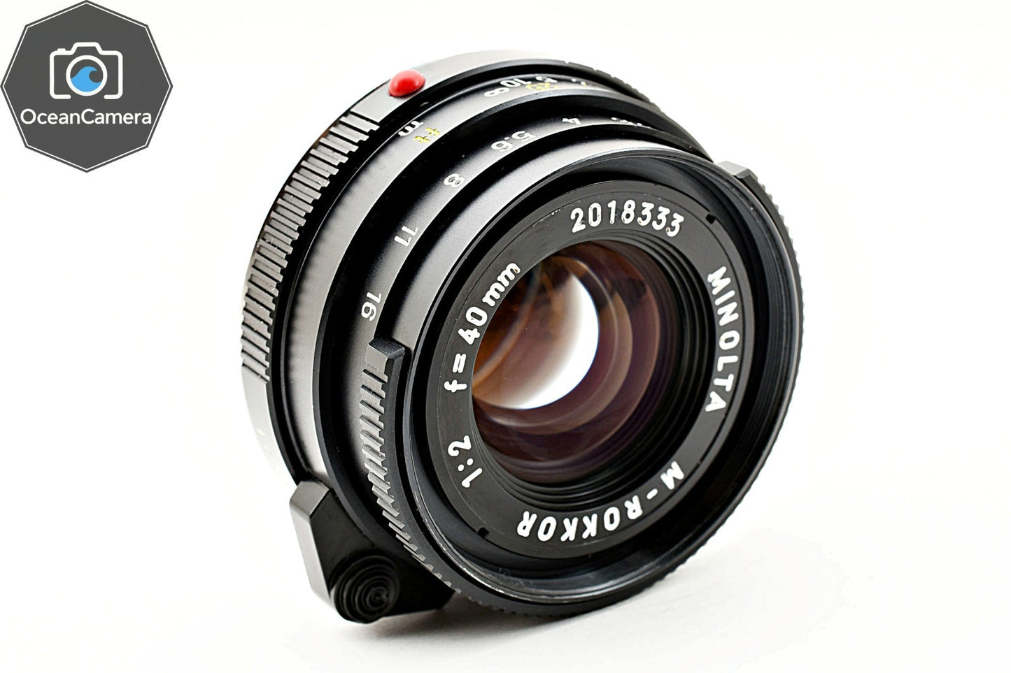 *Top MINT* MINOLTA M Rokkor 40mm F/2 Lens Leica M mount for CL CLE From JAPAN