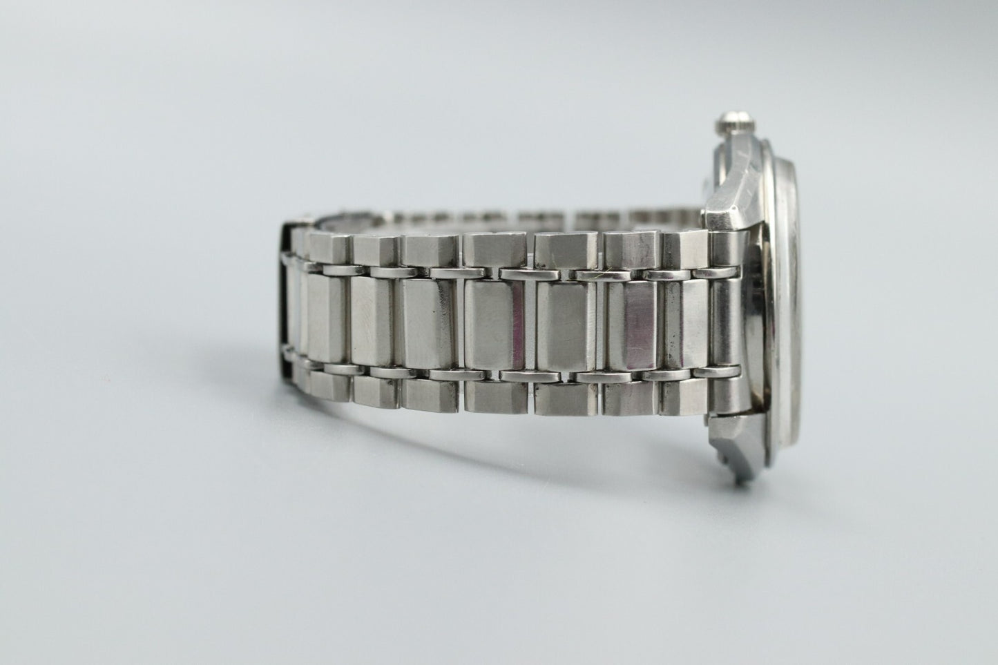 *Exc+5* Vintage SEIKO Skyliner 6102-8000 Hand Winding White Dial 21J Watch JAPAN