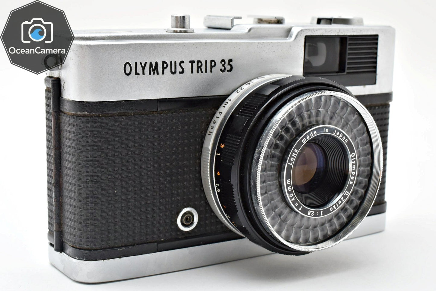 Exc+5 Olympus TRIP 35 35mm Point Shoot Film Camera D.Zuiko 40mm F2.8 Lens JAPAN