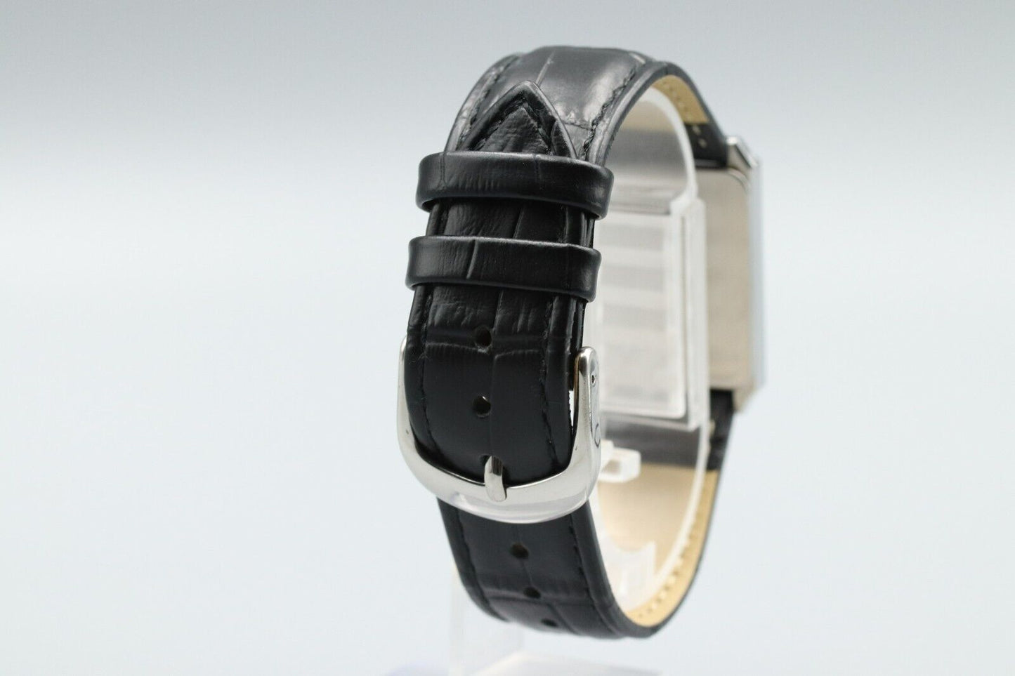 *NEAR MINT* Vintage SEIKO Dolce 9521-5050 Quartz White Dial Tank Mens Watch JP