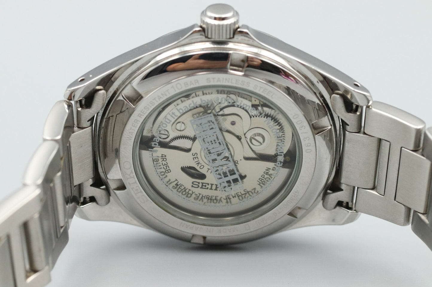 *MINT in Box* Vintage SEIKO 4R35-04T0 Automatic Naoki Hanzawa Limited Mens Watch