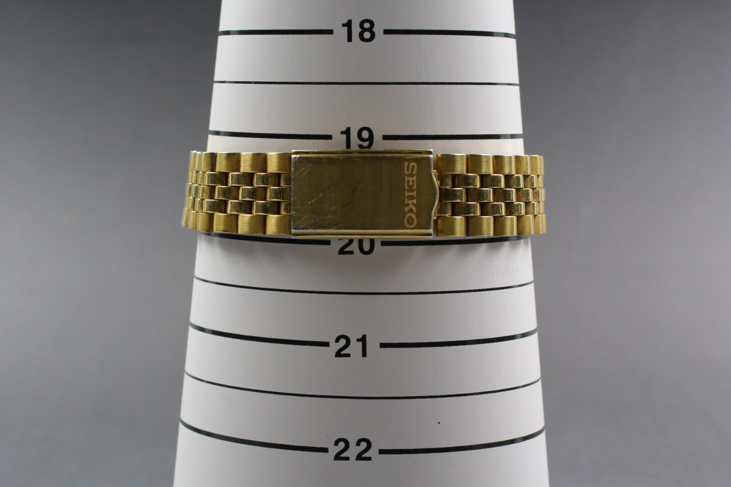 *Exc+5* Vintage SEIKO 5 7S26-0500 Automatic Day Date 21J Gold Dial Mens Watch