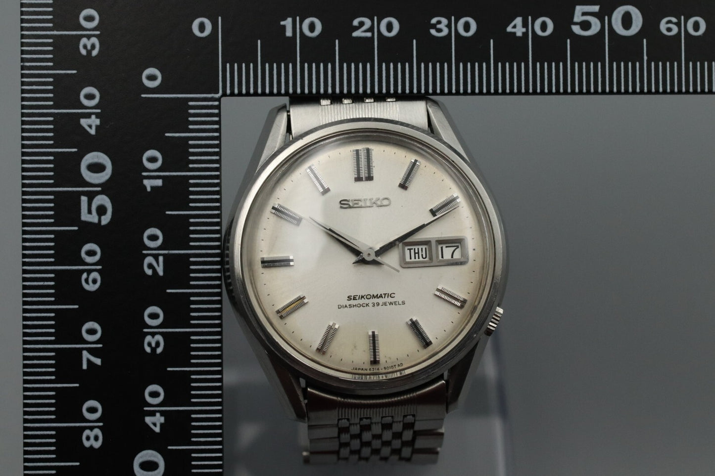 Vintage 1967 *N MINT* SEIKO 6216-9000 SEIKOMATIC WEEKDATER 39Jewels Automatic JP