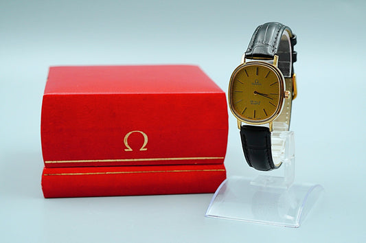 *Exc+5* Vintage 1978 OMEGA De Ville Cal.1330 Ref.MD 191.0046 Qz 15mm Mens Watch