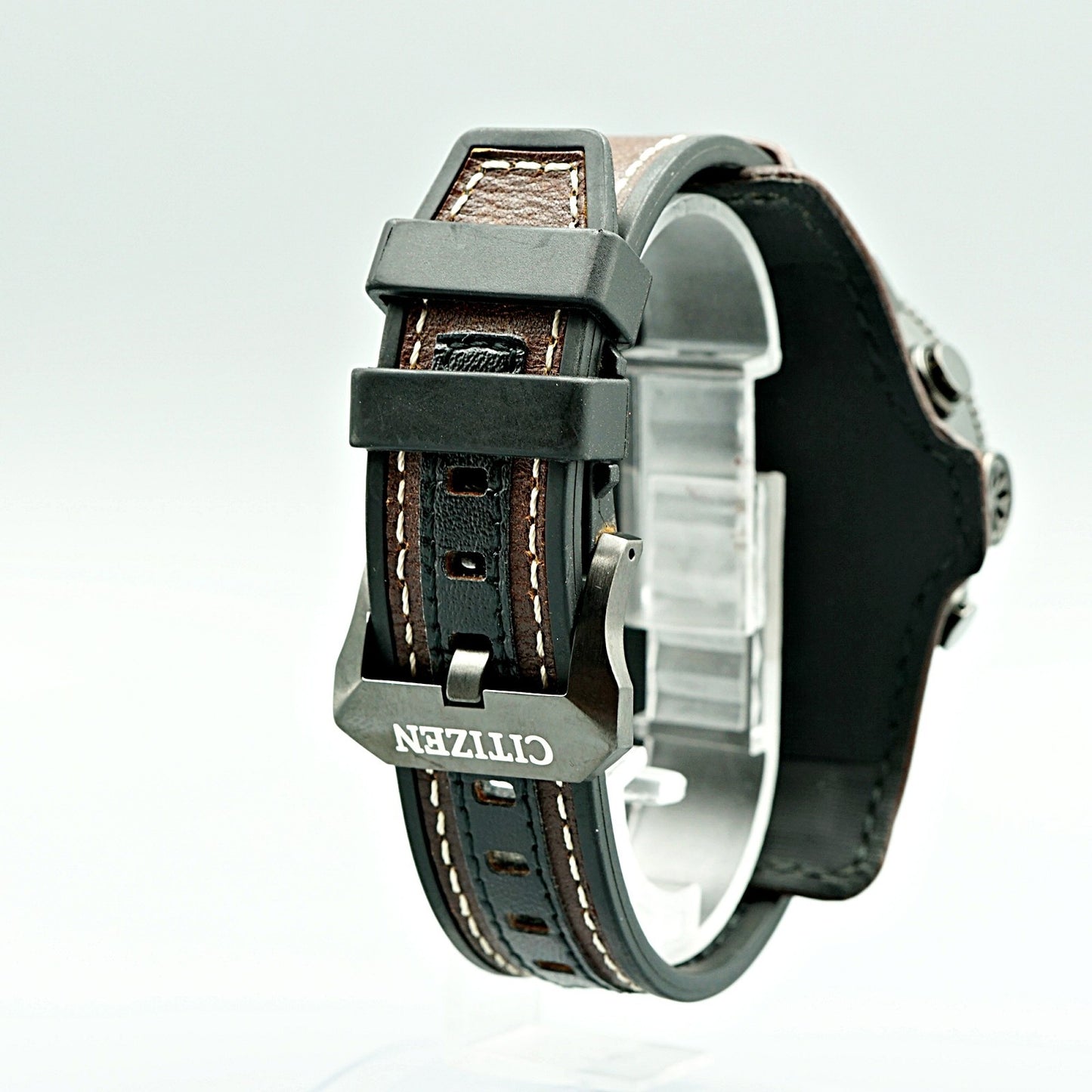 TOP MINT Citizen QZ J280-R013581 Solar Promaster Date Black Mens Wristwatch JP