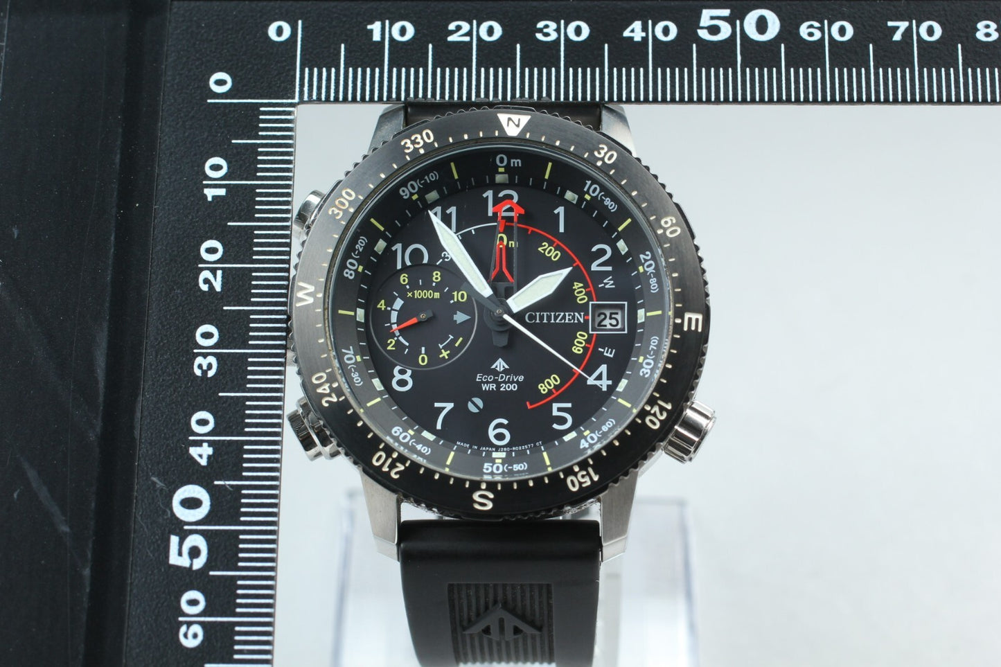 **MINT** Citizen Promaster J280-R008455 Date Eco Drive Solar Mens Watch JAPAN