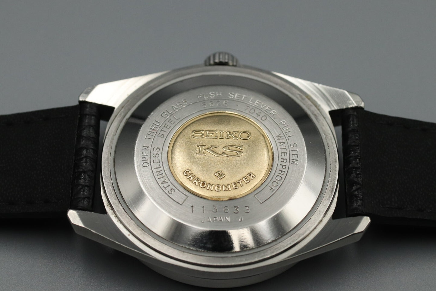 1971 N MINT Vintage SEIKO King KS Hi BEAT 5626-7040 Automatic DayDate Mens Watch