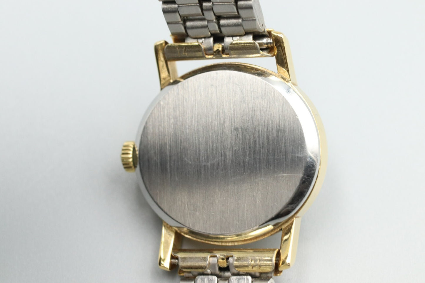 *N MINT* Vintage OMEGA De Ville Cal.625 Hand Winding Gold Dial Round Women Watch