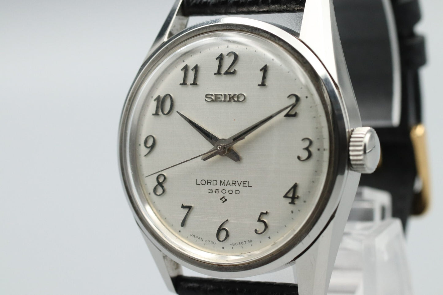 1977/6 *N MINT Vintage SEIKO Load Marvel 36000 5740-8000 Hand Winding Mens Watch