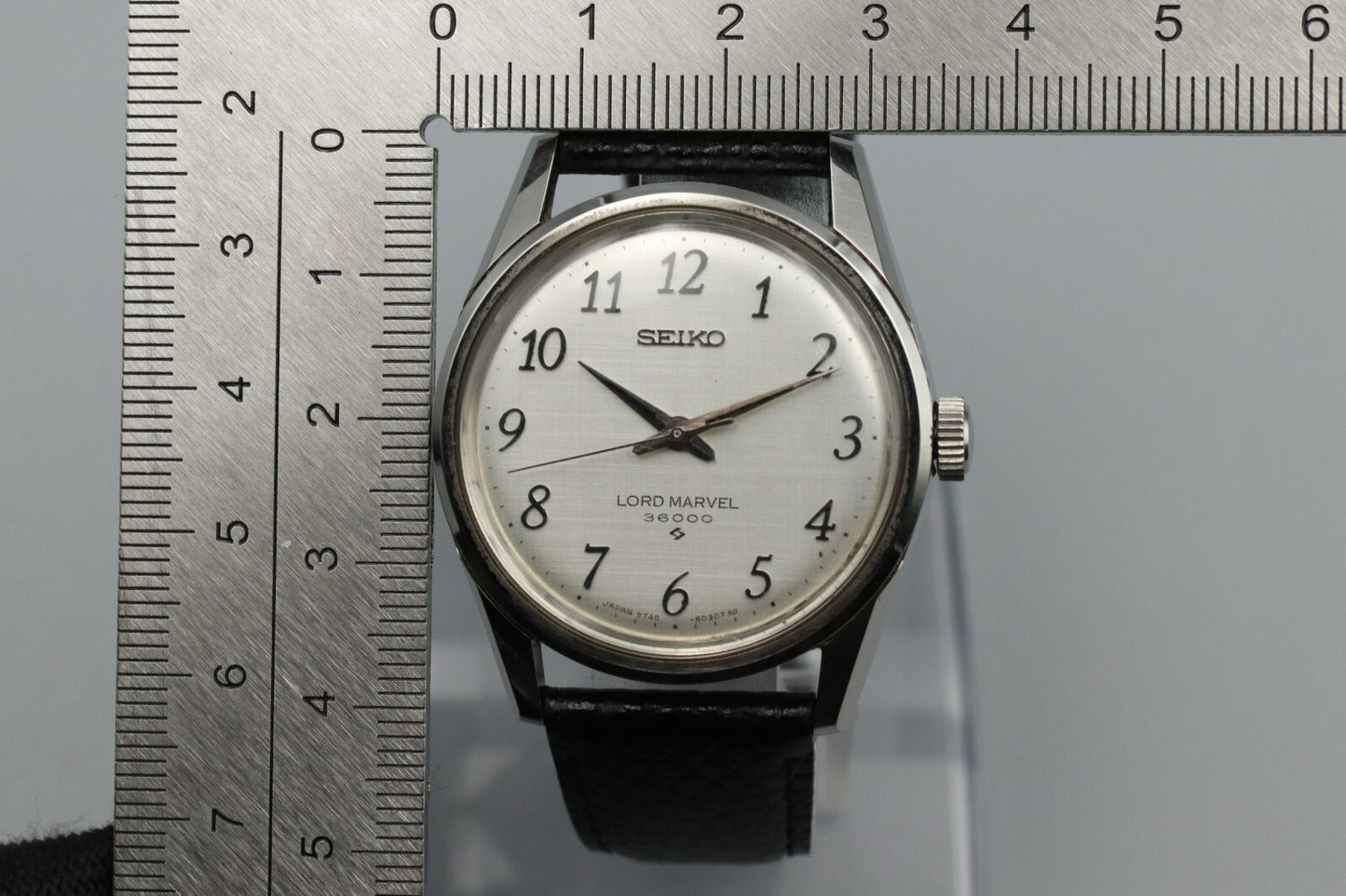 1977/6 *N MINT Vintage SEIKO Load Marvel 36000 5740-8000 Hand Winding Mens Watch
