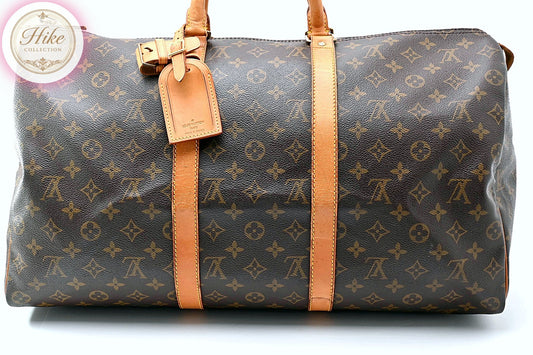 Louis Vuitton Keepall 50 Monogram Boston Bag M41426 Auth Condition *AB* B0110