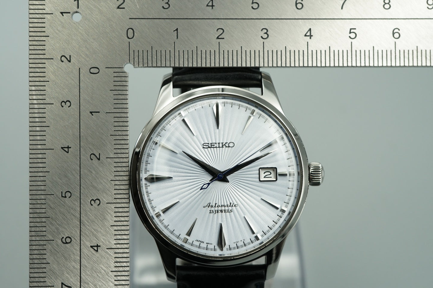 *MINT* SEIKO Presage 6R15-01S1 Automatic Blue Dial Round 39mm Mens Watch