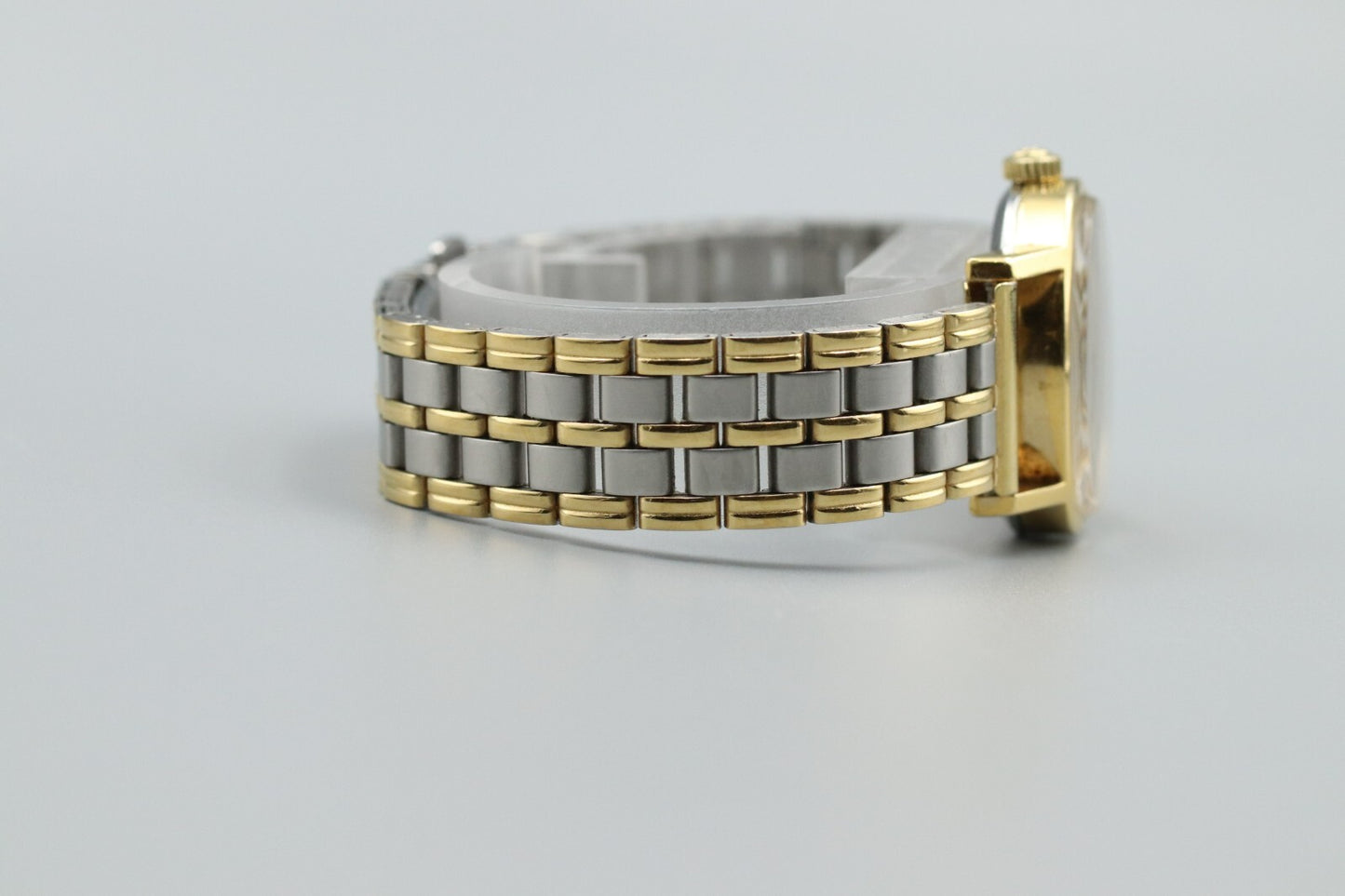 *N MINT* Vintage OMEGA De Ville Cal.625 Hand Winding Gold Dial Round Women Watch