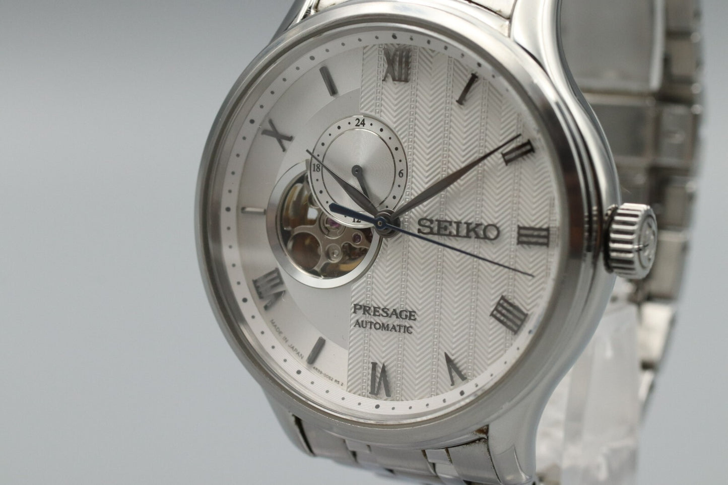 *MINT Box* SEIKO Presage 4R39-00W0 Automatic White Dial Mens Watch From JAPAN