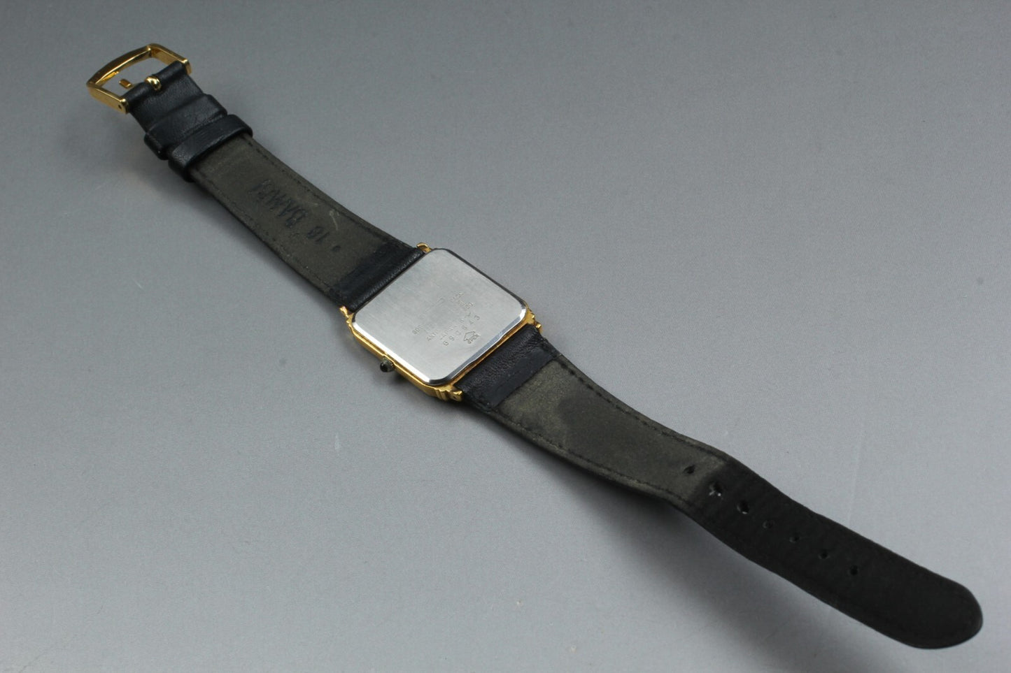 NEW Batt *Exc+4* Vintage SEIKO Dolce 7731-5230 Gold Dial quartz 24mm Mens Watch