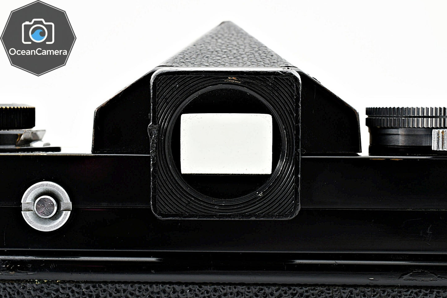 SN706xxxx *Exc+5* Nikon F Eye Level Black 35mm SLR Film Camera Body From JAPAN