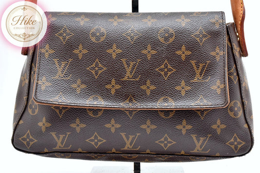 Louis Vuitton Mini Looping Monogram Shoulder Bag M51147 Auth Condition AB B0121
