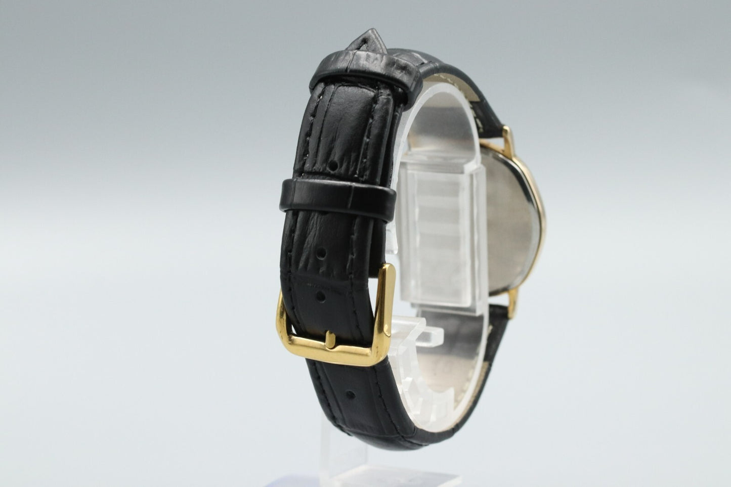 **NEAR MINT** Vintage SEIKO Dolce 6020-5630 Quartz Gold Dial Octagon Mens Watch