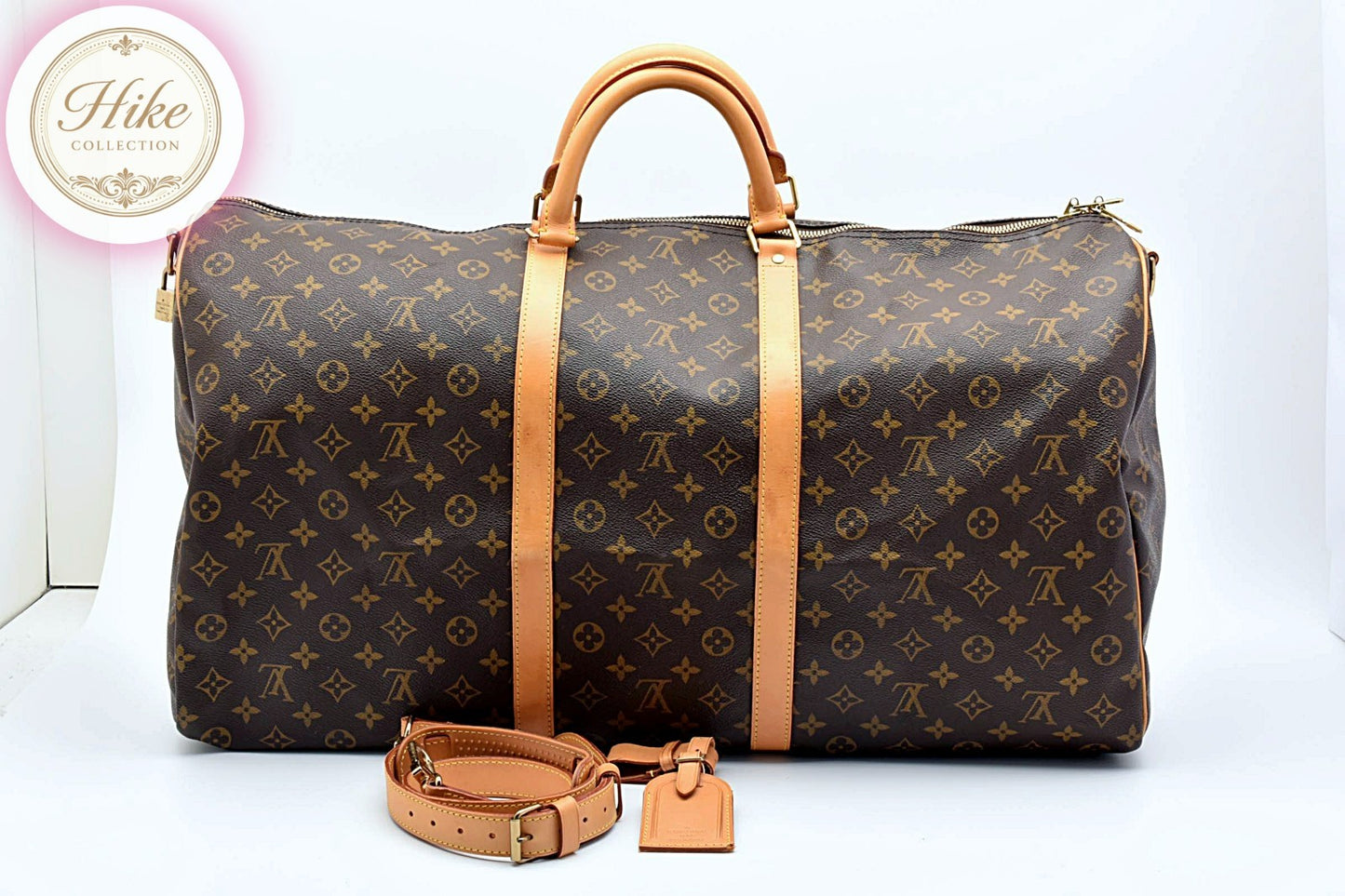 Louis Vuitton Keepall Bandouliere 60 Boston Bag M41412 Authentic Condition *A*