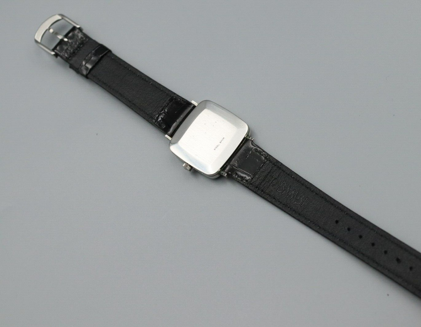 *Exc+5* Vintage OMEGA Geneve Cal.625 Hand Winding Silver Dial Square Women Watch