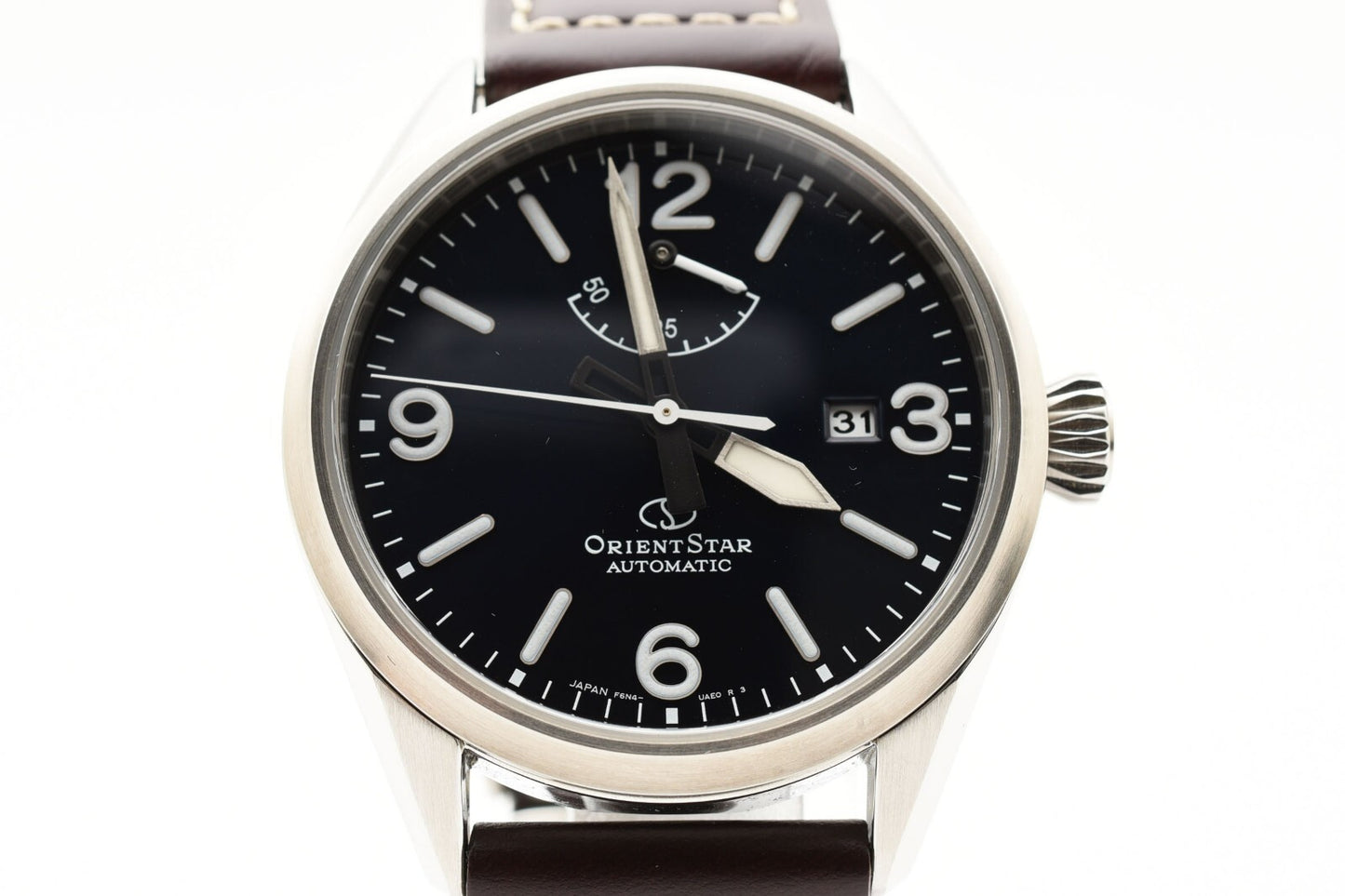 **TOP MINT** Orient Star Epson RE-AU0207L00B Blue Automatic Men's Watch JAPAN