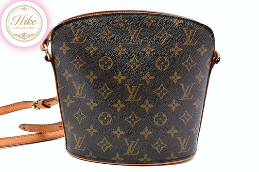 Louis Vuitton Drouot Monogram Shoulder Bag M51290 Authentic Condition *AB* #72