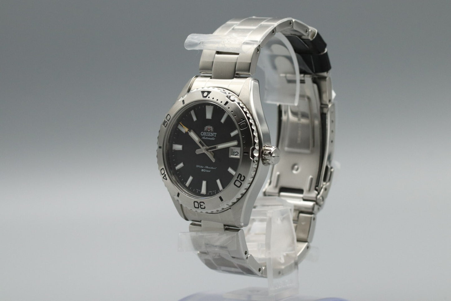*UNUSED* Orient Mako40 RN-AC0Q01B Black Dial Automatic Diver Watch From JAPAN