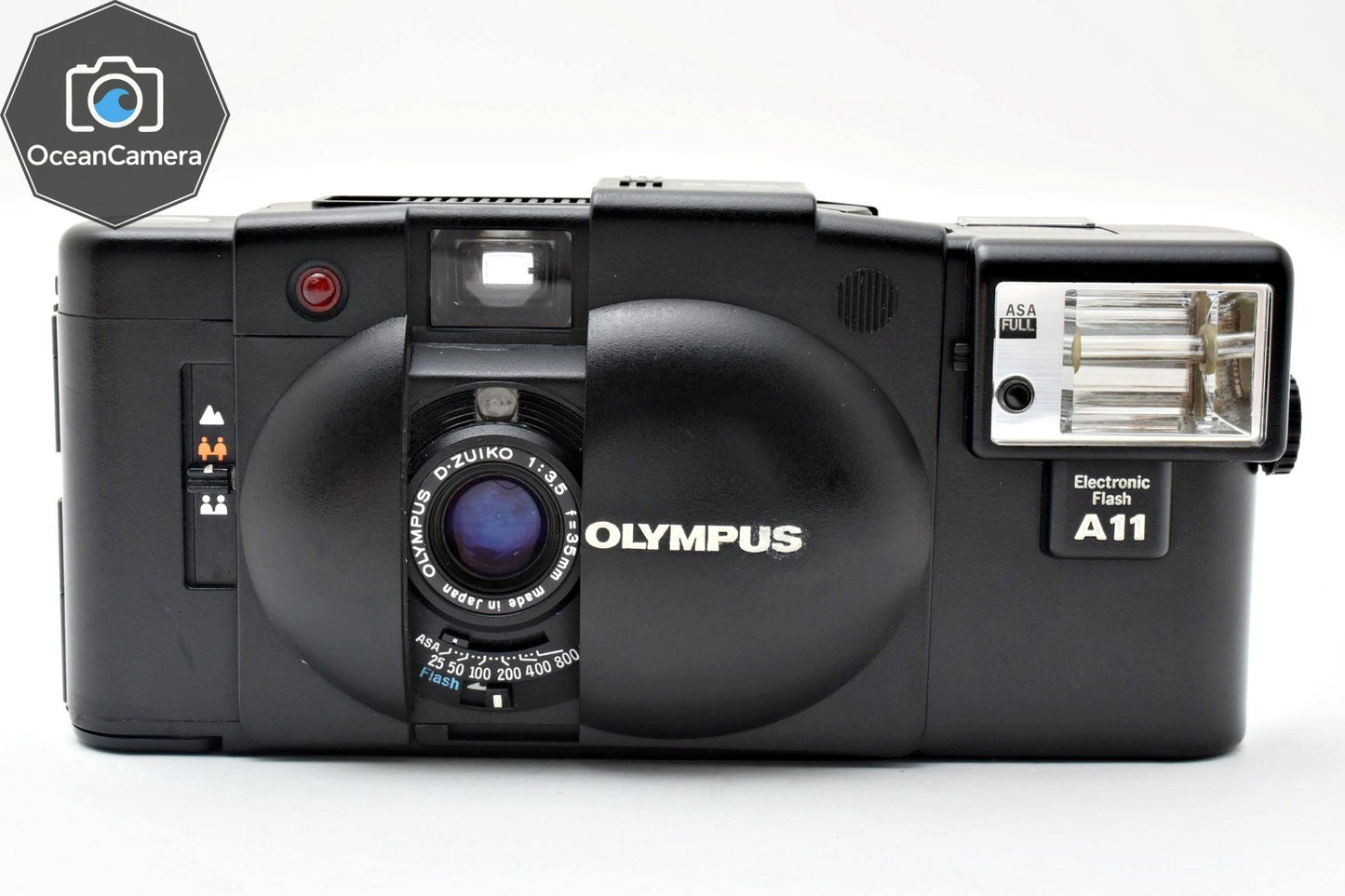 *NEAR MINT* Olympus XA2 Black A11 Flash Point & Shoot 35mm Film Camera JAPAN