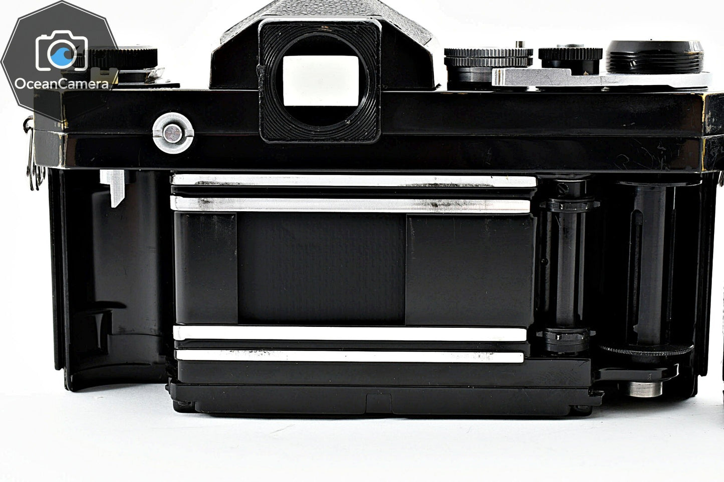 SN706xxxx *Exc+5* Nikon F Eye Level Black 35mm SLR Film Camera Body From JAPAN