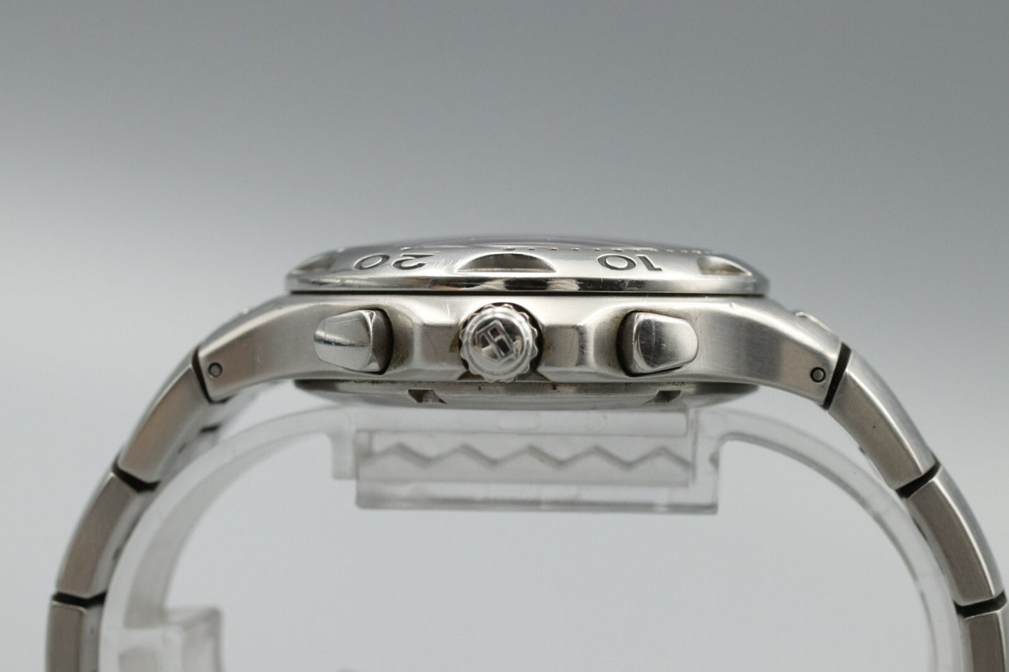 *N MINT* Vintage TAG HEUER Kirium CL1112 Blue Chronograph Quartz Men Watch JAPAN