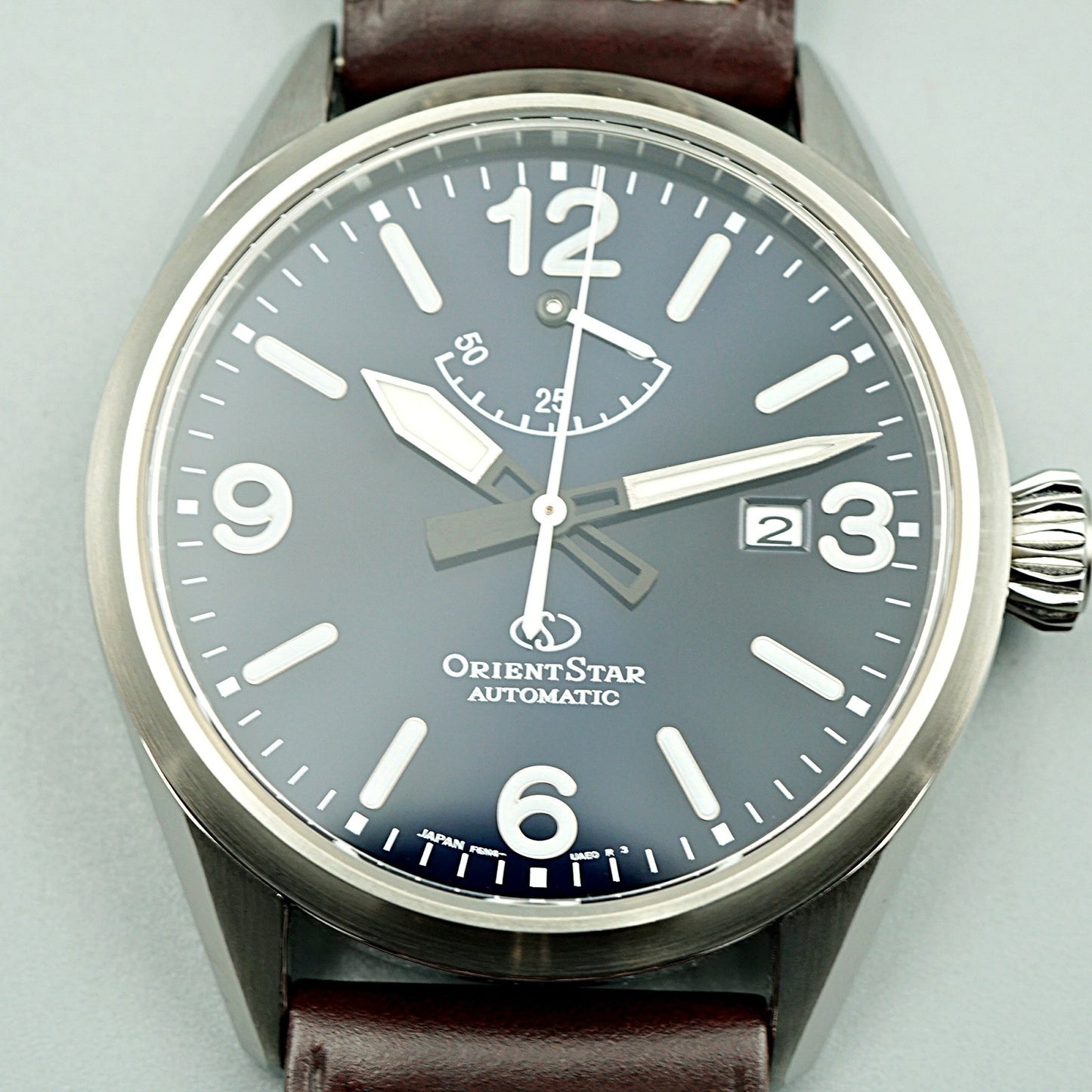 **TOP MINT** Orient Star Epson RE-AU0207L00B Blue Automatic Men's Watch JAPAN