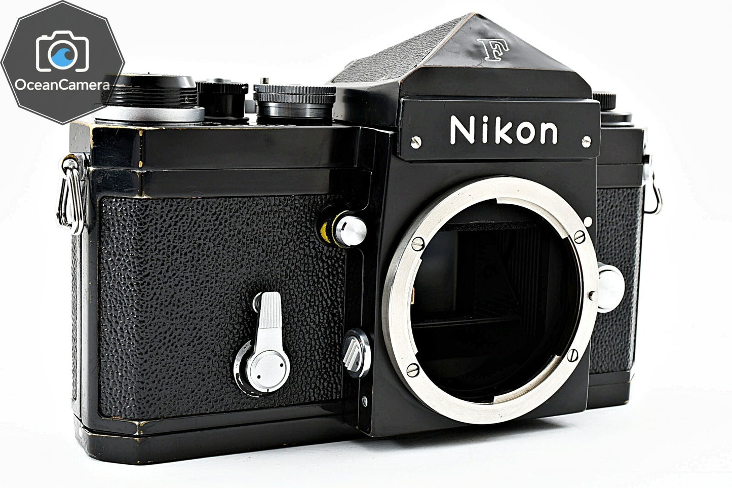SN706xxxx *Exc+5* Nikon F Eye Level Black 35mm SLR Film Camera Body From JAPAN