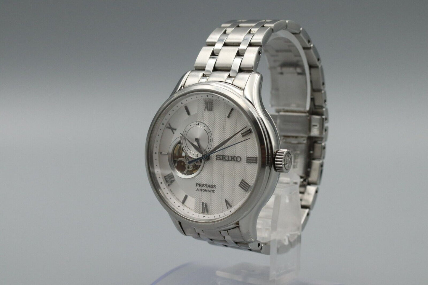 *MINT Box* SEIKO Presage 4R39-00W0 Automatic White Dial Mens Watch From JAPAN