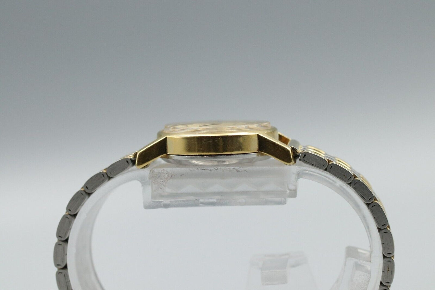 *N MINT* Vintage OMEGA De Ville Cal.625 Hand Winding Gold Dial Round Women Watch