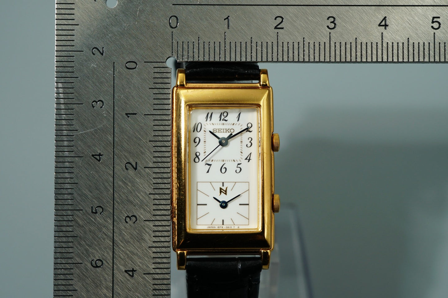 *N MINT* Vintage 1996 SEIKO NOIE 1EFW-5A00 Qz White Dial Square 20mm Women Watch