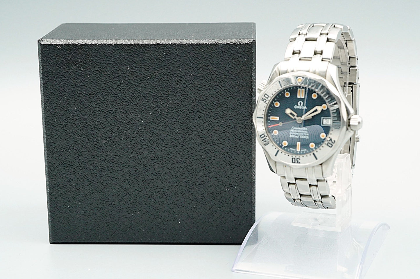 Exc+5 1990s OMEGA Seamaster Cal.1109 Ref.168.1502 Automatic Blue 36mm Mens Watch