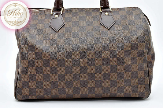 Louis Vuitton Speedy 30 Damier Ebene Handbag N41364 Authentic Condition *SA*