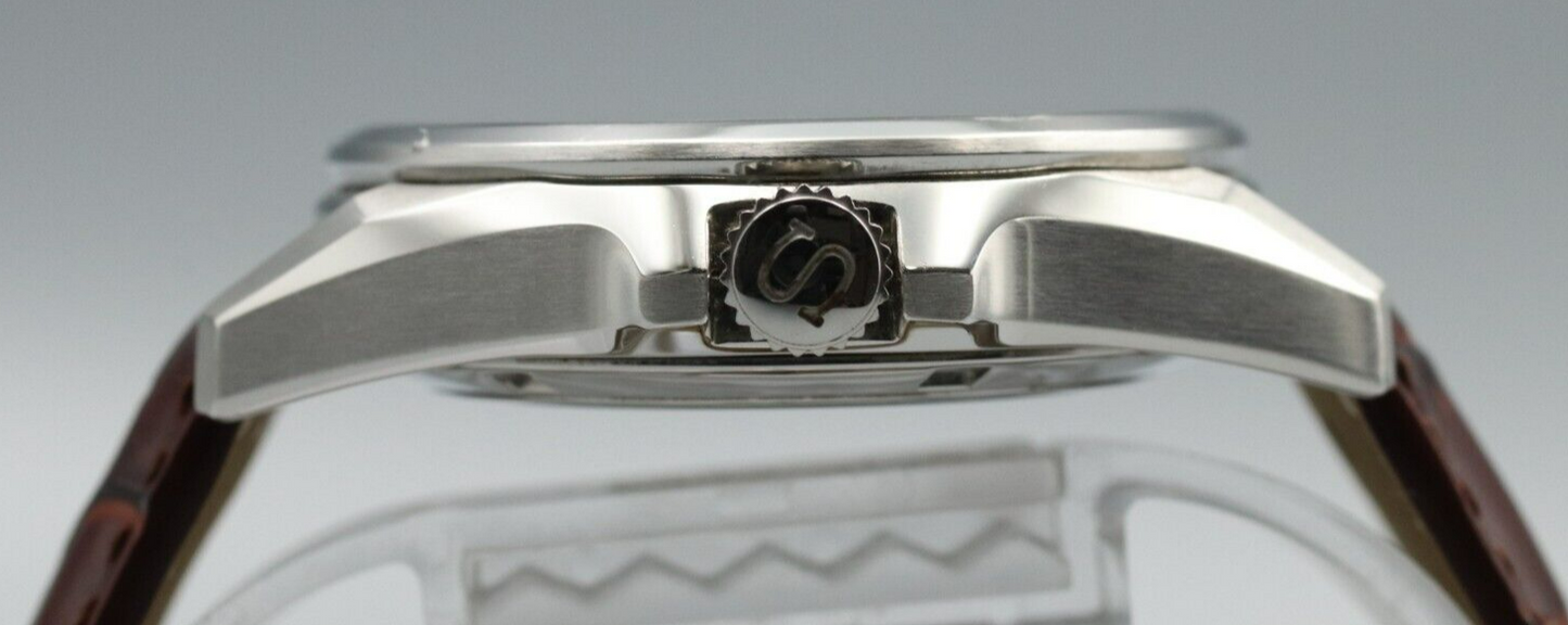 *MINT* Vintage Seiko Presage 6R15-02M0 Automatic Black Dial 23J Round Mens Watch