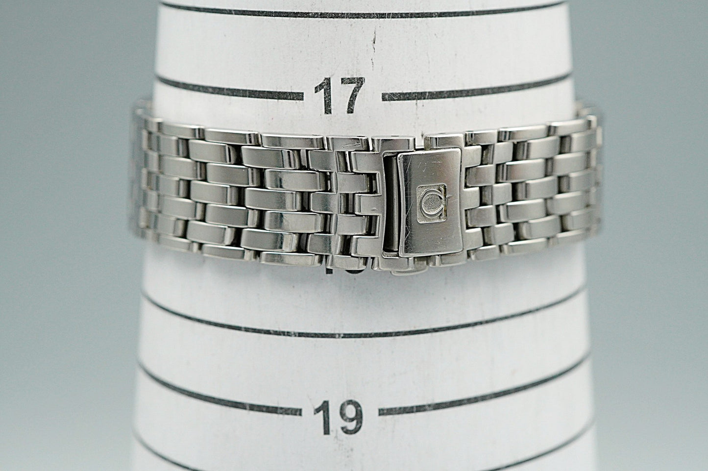 *Exc+5* OMEGA De Ville Prestige CO-AXIAL CHRONOMETER AT Black 37mm Mens Watch