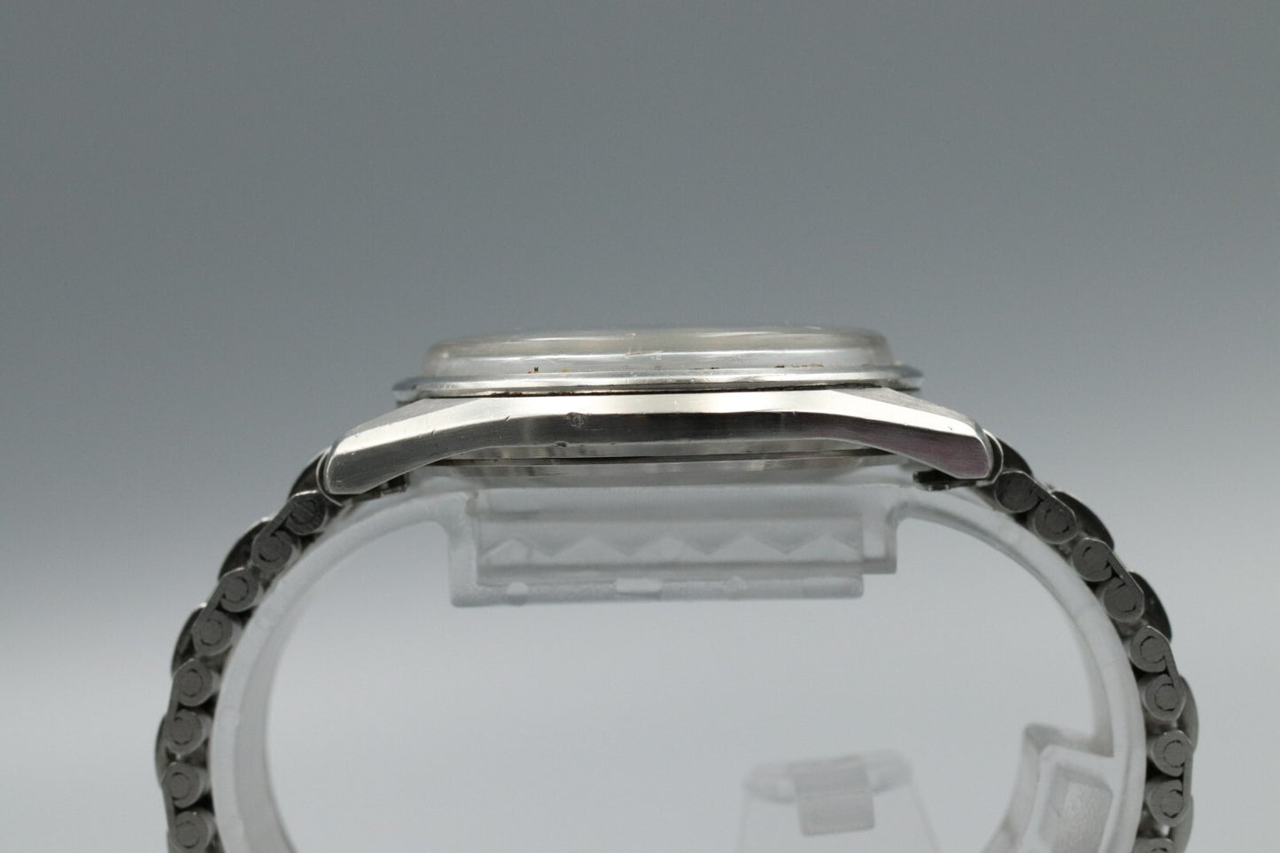 *Exc+5* Vintage SEIKO Skyliner 6102-8000 Hand Winding White Dial 21J Watch JAPAN